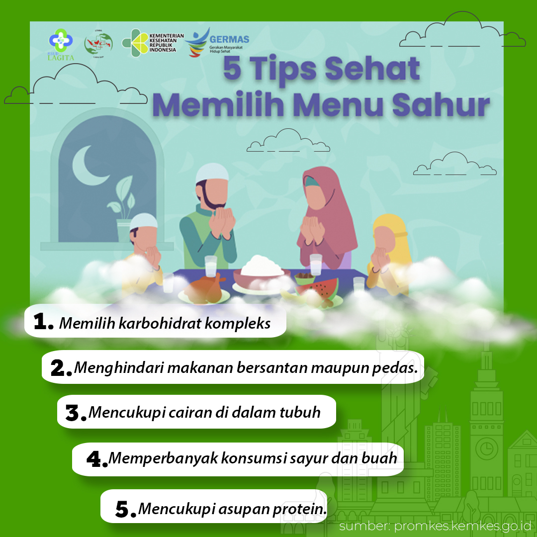 5 Tips Sehat Memilih Menu Sahur